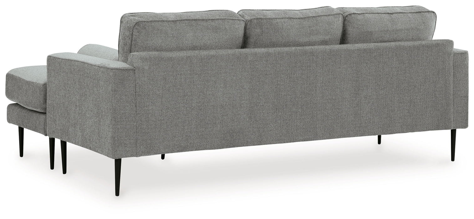 Hazela - 2 Pc. - Sofa Chaise, Loveseat - Charcoal