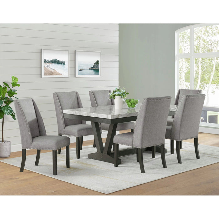 Everdeen Dining Set in Charcoal