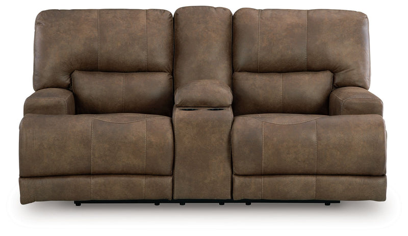 Beckley Place - 2 Pc. - Power Reclining Sofa And Loveseat - Earth