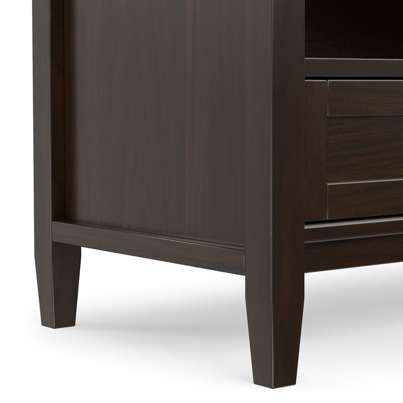 Warm Shaker - Handcrafted Low TV Media Stand