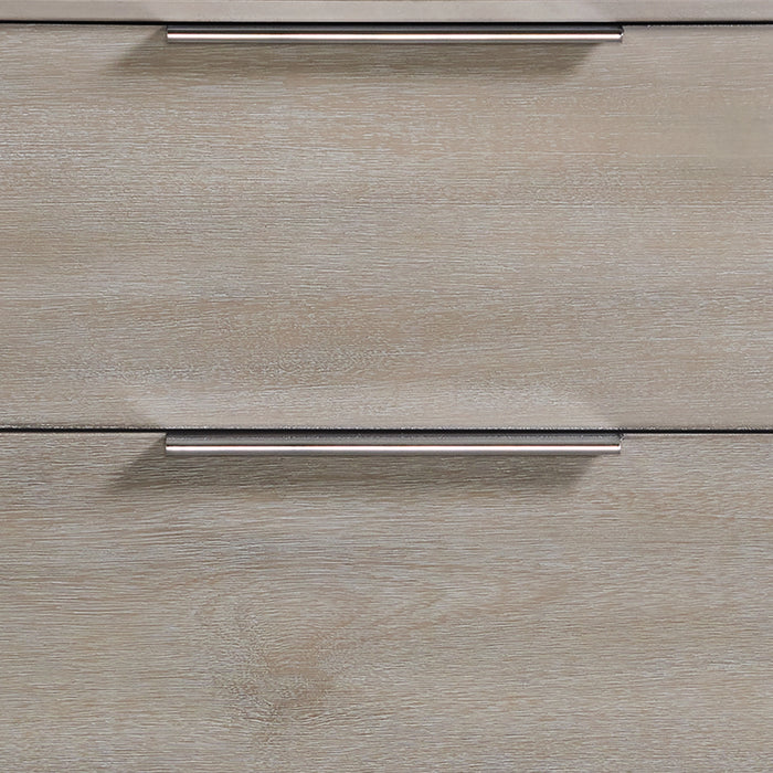 Arcadia Dresser & Mirror Set in Grey