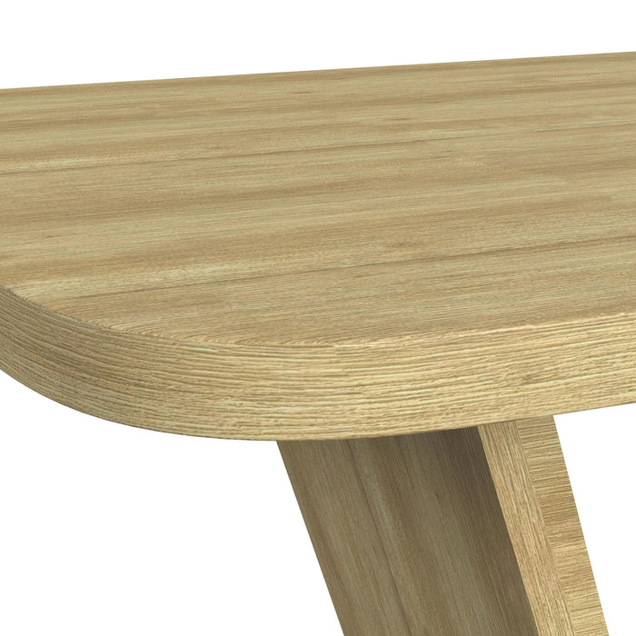 Ridgemont Standard Height Dining Set in Natural-Table and Four Chairs