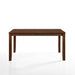 Pascal 59" Rectangle Dining Table-Walnut