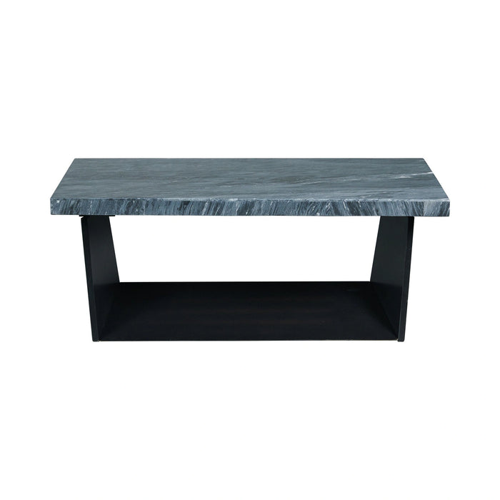 Beckley Coffee Table Complete in Marble Top
