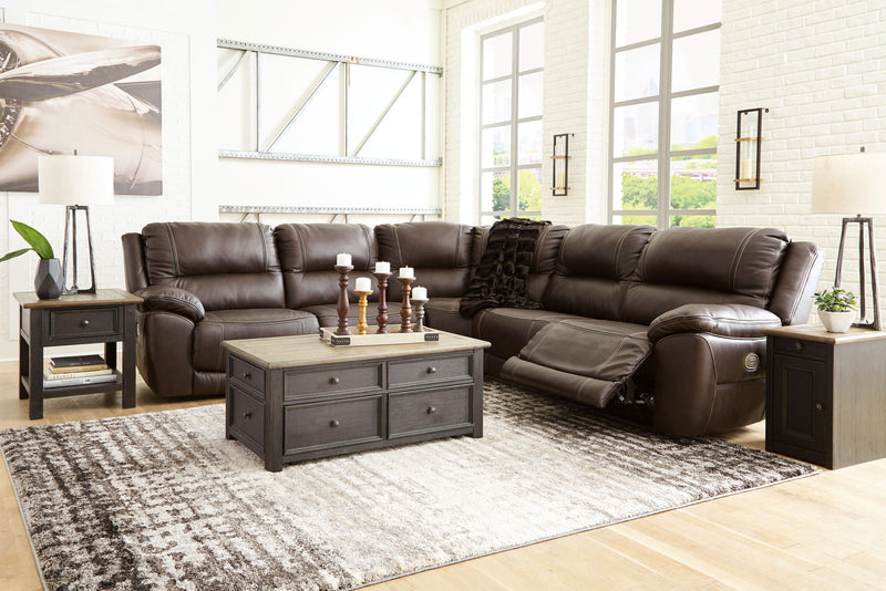 Dunleith - 5 Piece Power Reclining Sectional