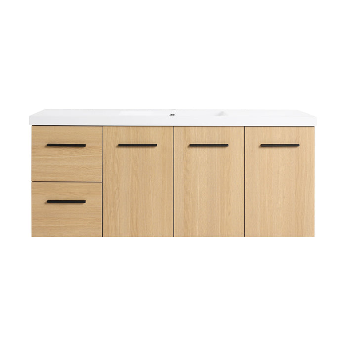 Floating Bathroom Vanity With Sink, Modular Cabinet