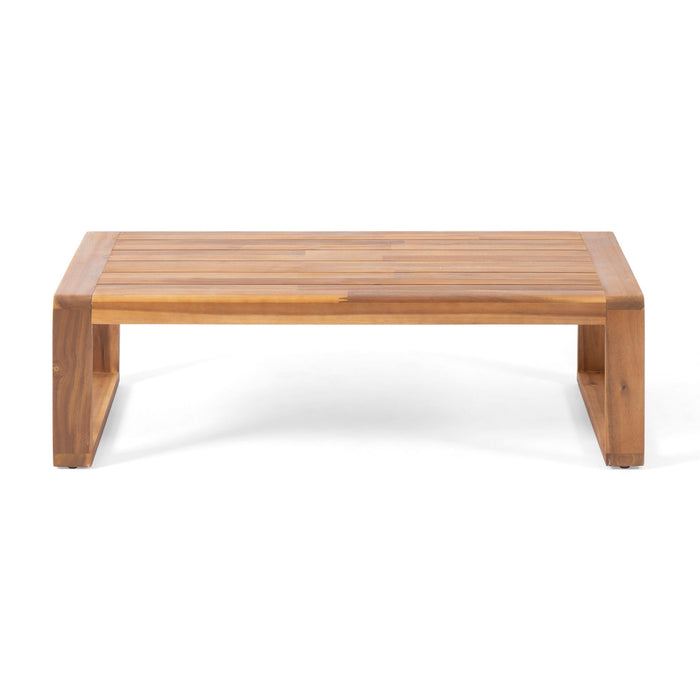 Paloma - Contemporary Loveseat And Coffee Table Set With Weather Resistant Cushions