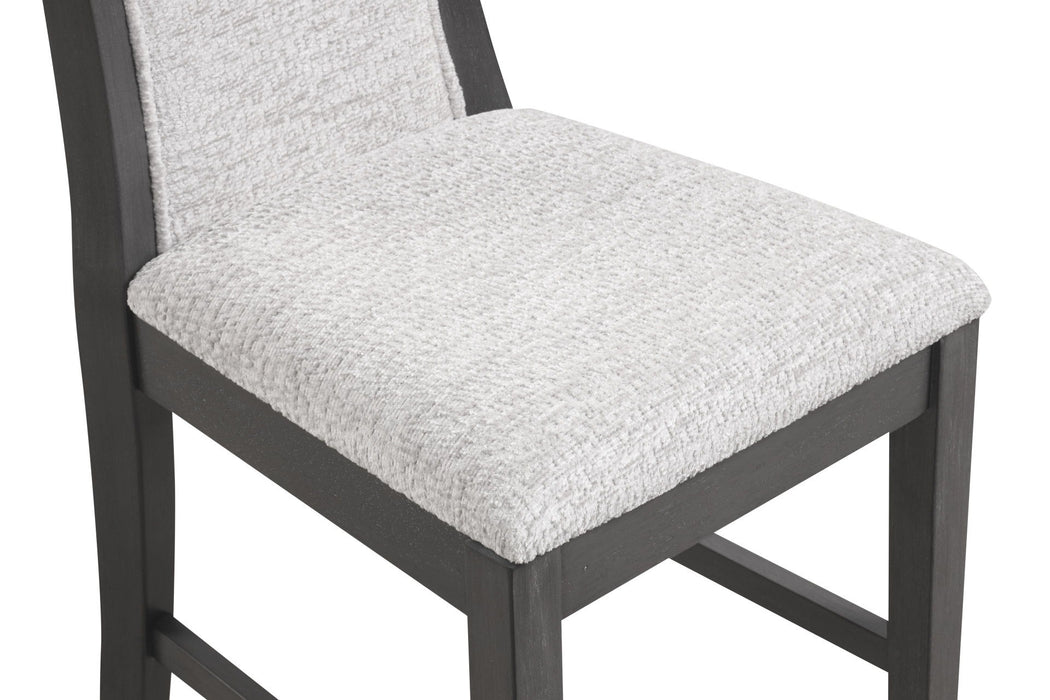 Flair - 5 Piece Dining Set (Table & 4 Chairs) - Gray
