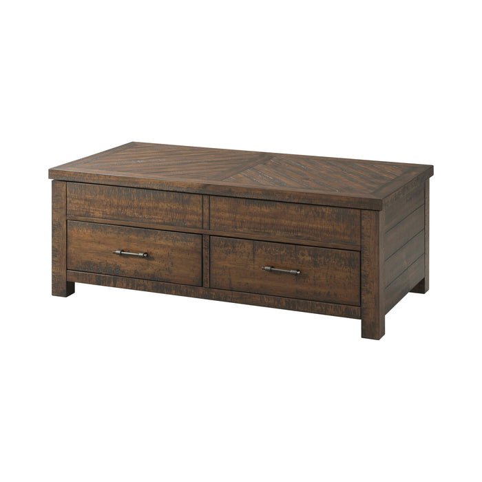 Jax Occasional Table Set in Cherry