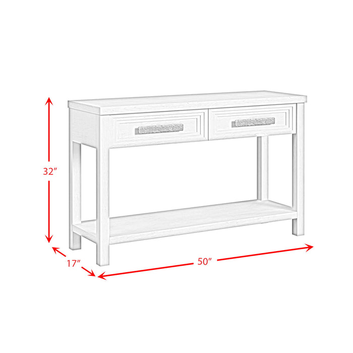Avalanche - Sofa Table - Antique White