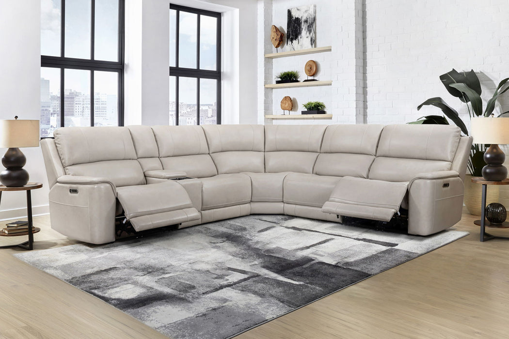 Easton - Power Reclining Sectional With Power Adjustable Headrests