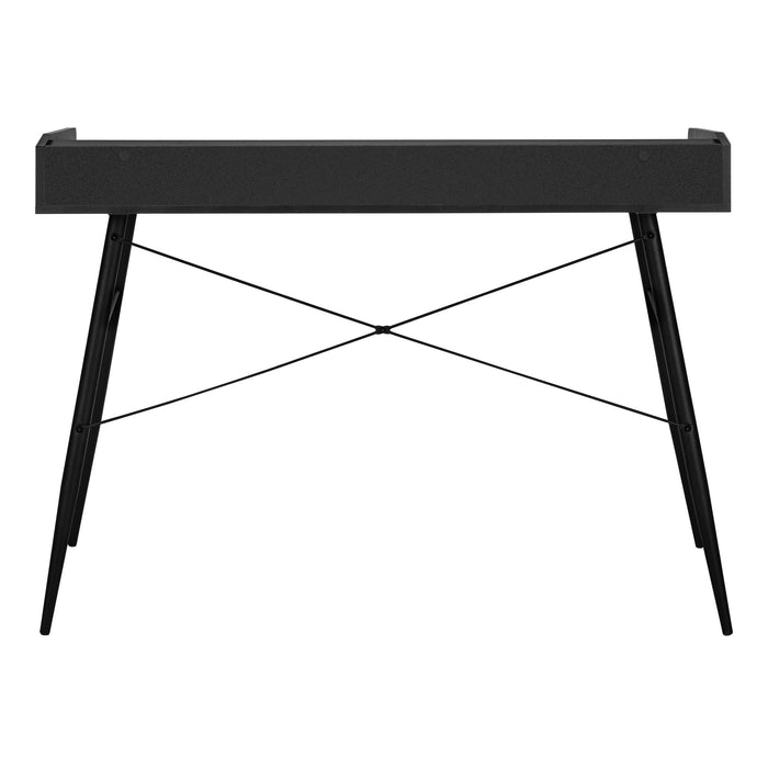 Computer Desk For Home Office, Sturdy Construction, Storage Shelves
