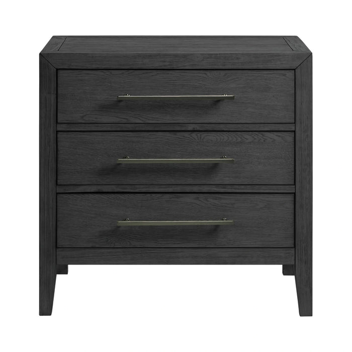 Versailles Contemporary 3-Drawer Nightstand