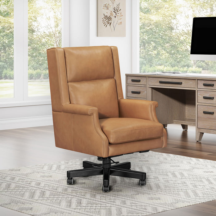 Dc132 - Leather Desk Chair