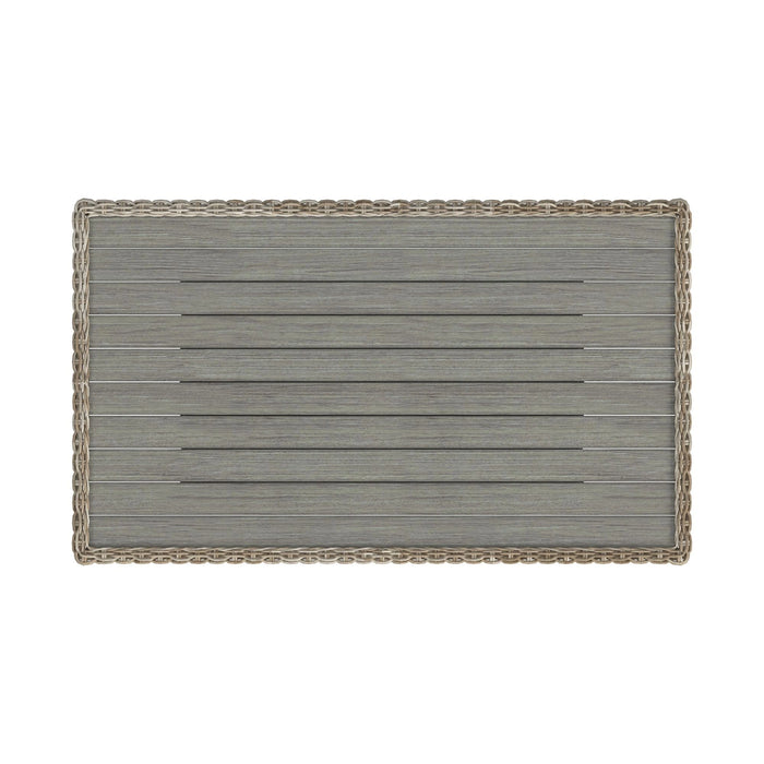 Carmona 6PC Conversion Set in Natural and Olefin Beige with Ottoman