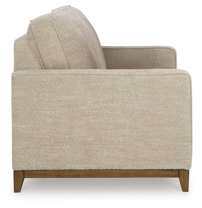 Arendale - Loveseat With Dark Cushions - Desert