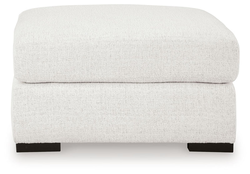 Misty-Lakes - Oversized Accent Ottoman - Chalk