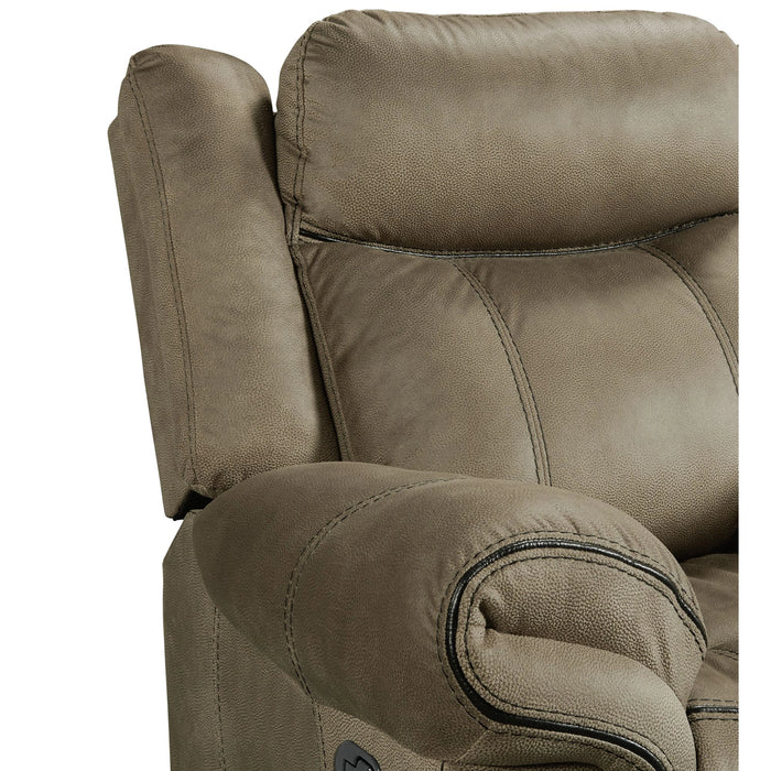 Sorrento 3PC Living Room Set in T101 Brown-Sofa, Loveseat & Recliner