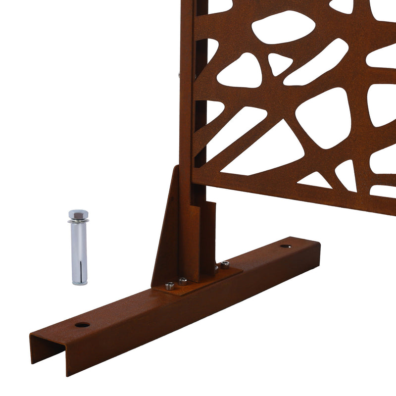 Outdoor & Indoor Freestanding Decorative Privacy Screen