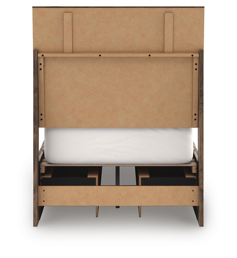 Chirason - Panel Bed With Storage