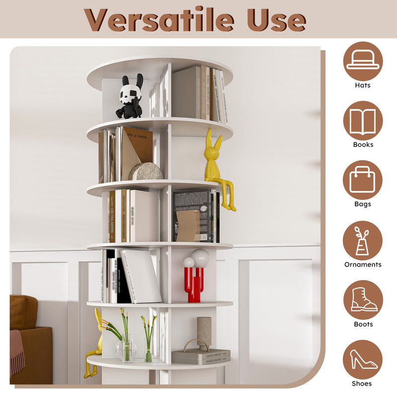 Spinning Shoe Rack, Free Standing 360° Revolving Shoe Organizer