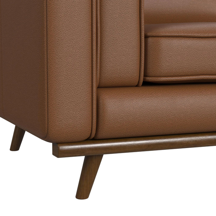 Venus Sofa with Cherry Finished Wooden Front