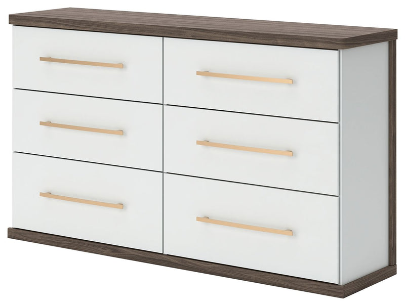Kendanport - Six Drawer Dresser