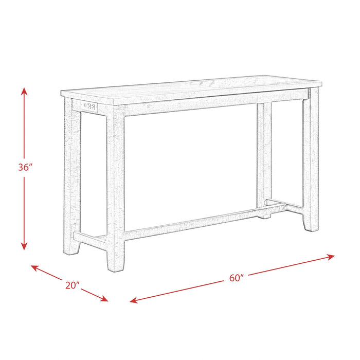 Jax Bar Table Single Pack (Table + Three Stools) in Cherry