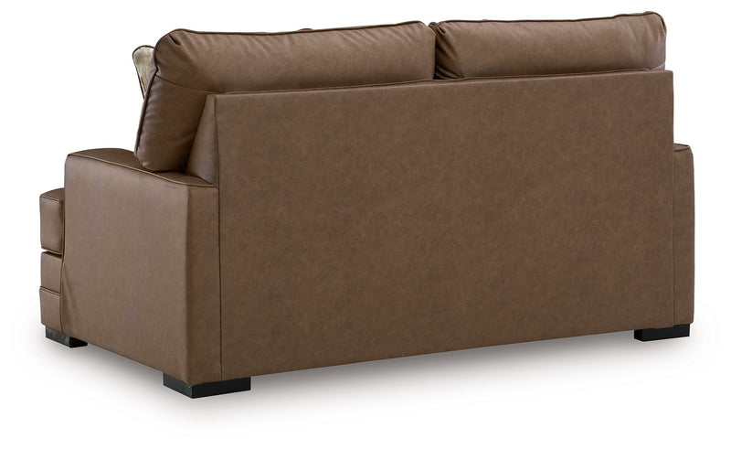 VillaCourt - Loveseat - Caramel