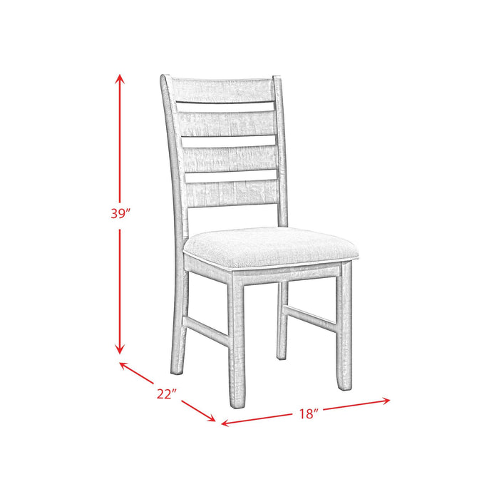 Jax - 6 Piece Dining Set (72" Table, Four Chairs And Bench) - Cherry