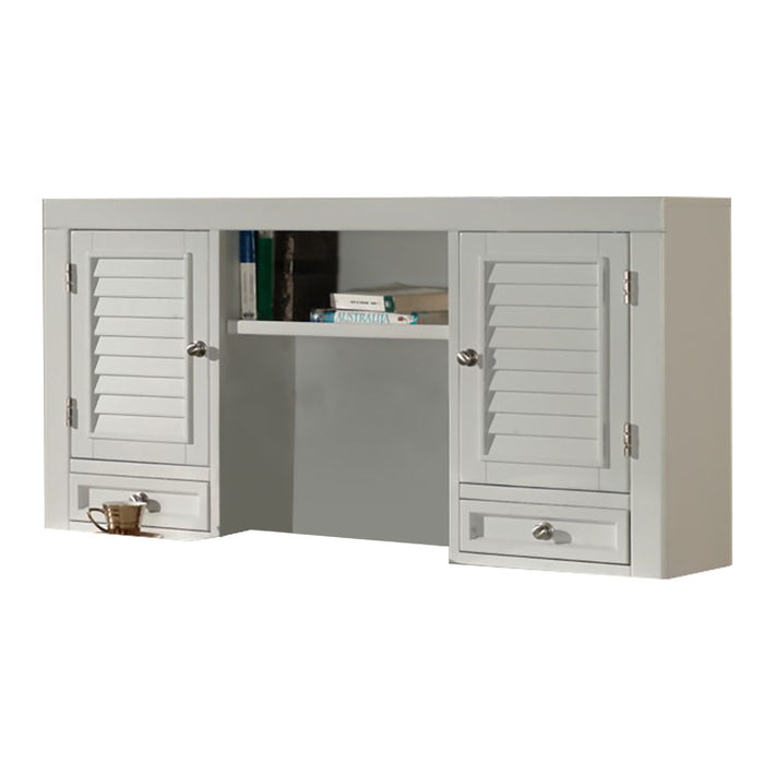 Boca - U Shape Desk With Hutch And File - Cottage White