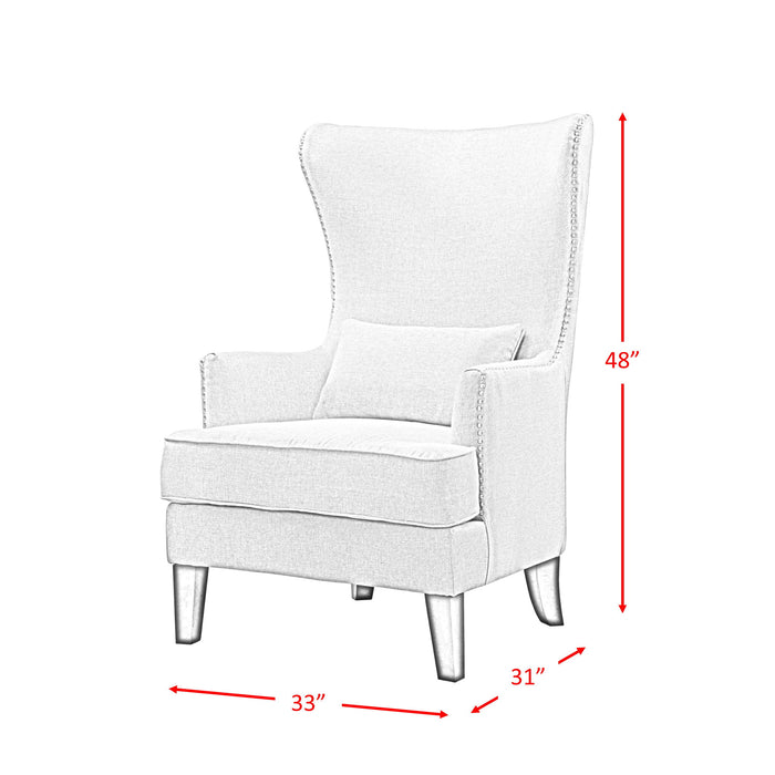 Kori - (724) Chair With Chrome Nails - Sierra Toffee