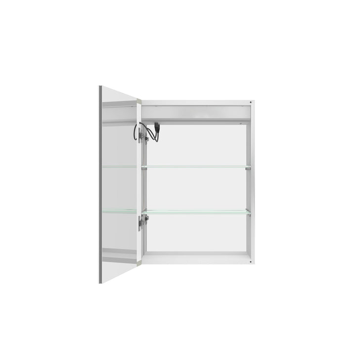 Bathroom Medicine Cabinet With Lights, LED Medicine Cabinet With Mirror, Lighted Medicine Cabinet With Defogger