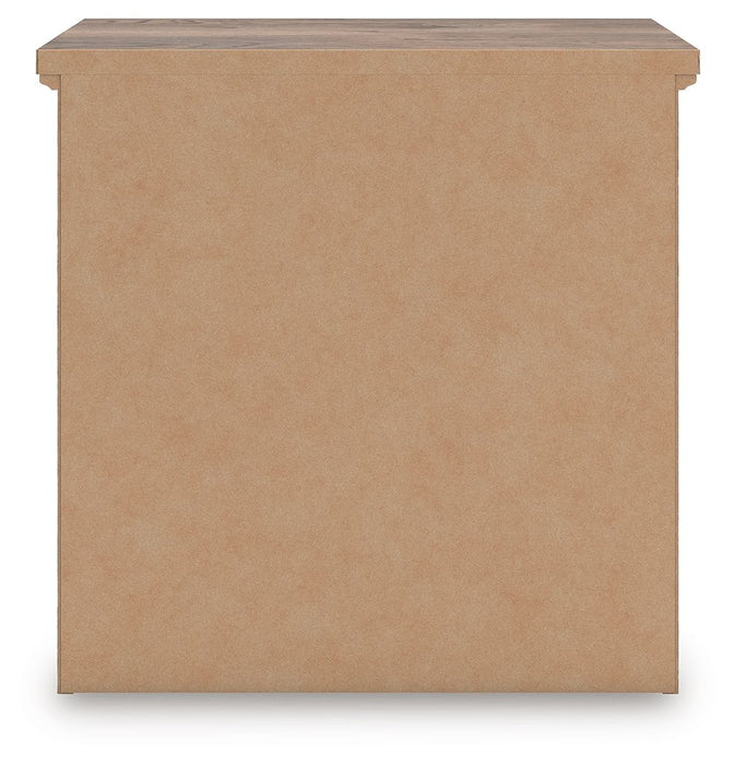 Rusticott - Two Drawer Night Stand - Brown