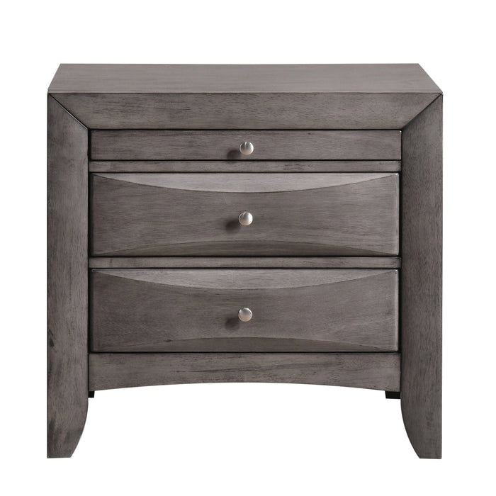Emily Nightstand Grey