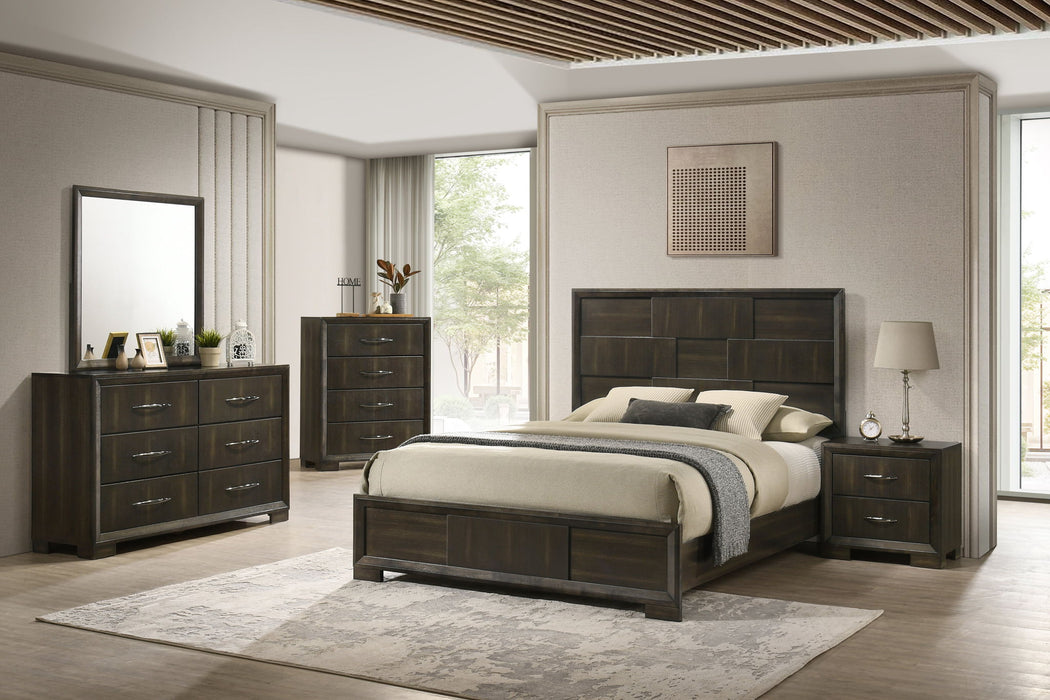 Langston - 2 Drawer Nightstand - Espresso