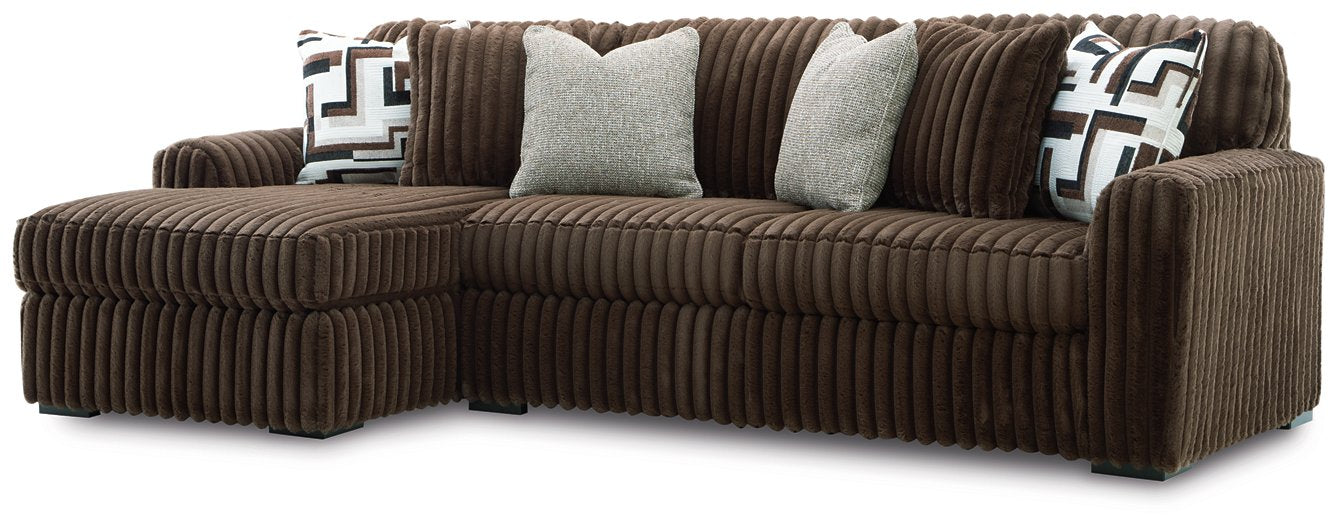 Midnight-Madness Sectional Sofa with Chaise