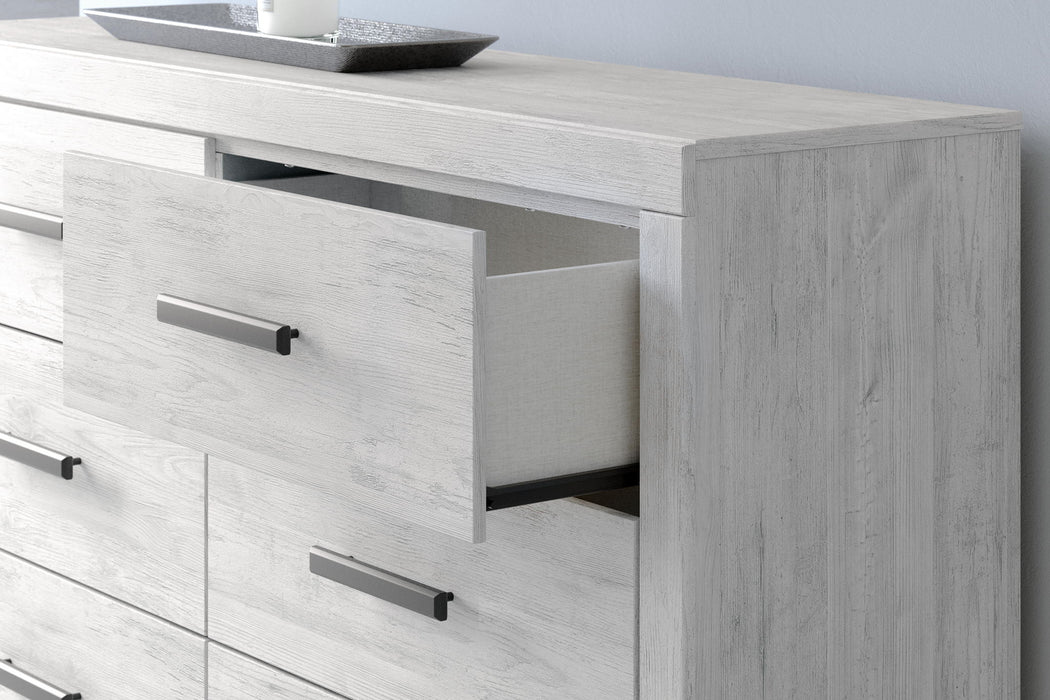 Cayboni - Six Drawer Dresser - Whitewash