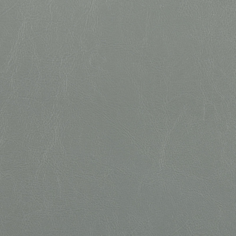 Francesca - Rectangular 5 Piece Gray PU Chairs Dining Set, Table & Four Chairs - Gray Marble