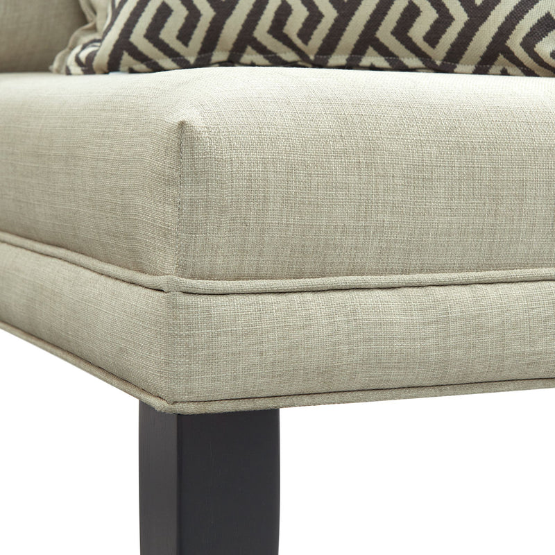 Maddox - Corner With Three Pillows - Beige