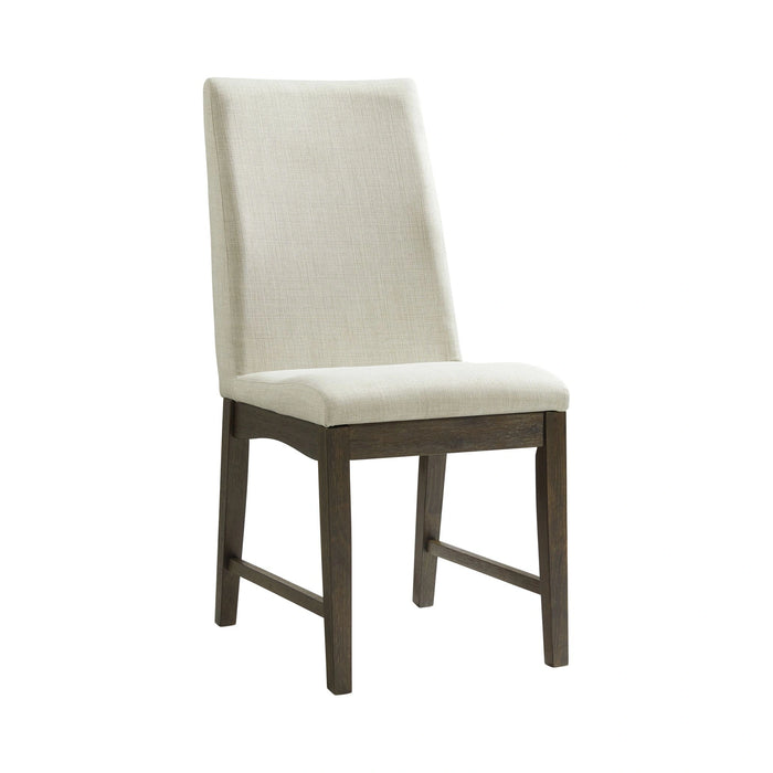 Dapper 5PC Round Dining Set in Walnut-Table & Four Chairs