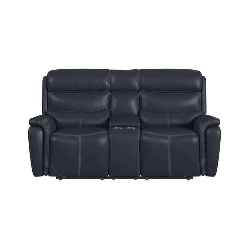 Aruba - Power Motion Loveseat With Power Headrest And Console