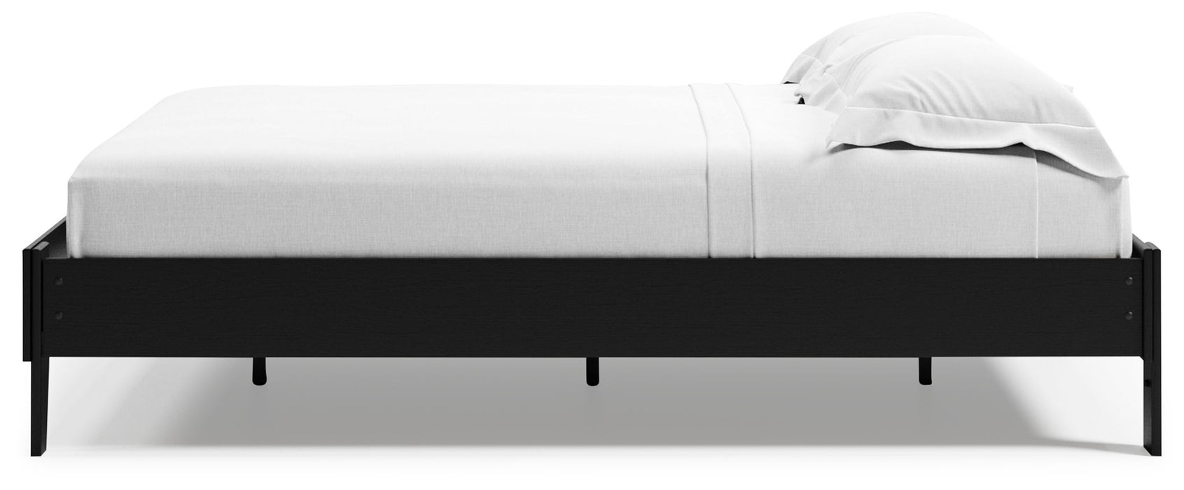 Finch - Queen Platform Bed - Black
