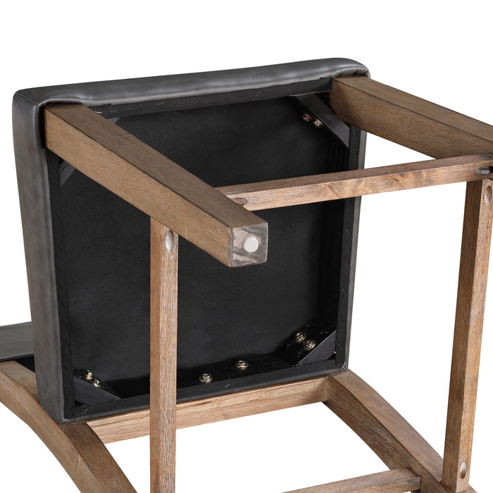 Aubrey - Counter Chair - Brown
