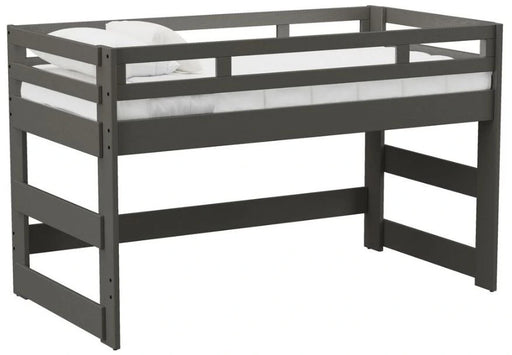 Elements International Cali Kids Full Junior Loft Bed in Sleek Gray image