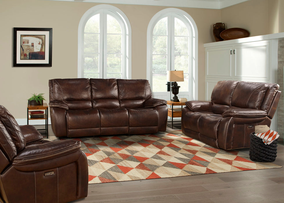 Vail - Power Reclining Loveseat - Burnt Sienna
