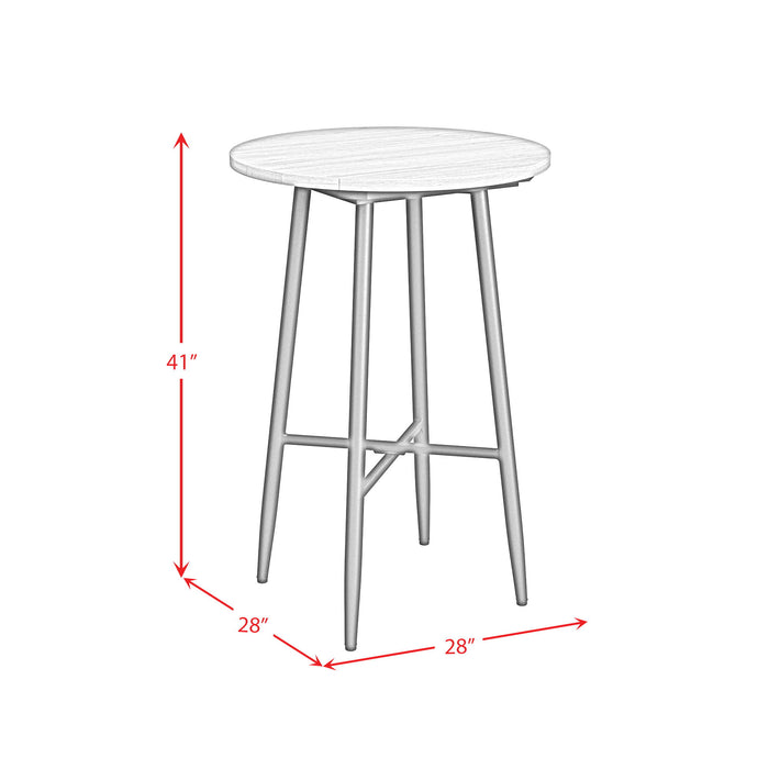 Bayhill - Bar Table - Black / Light Brown