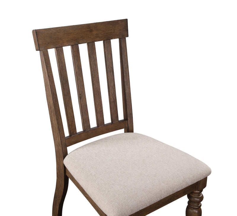 Joanna - Dining Set With Brown Table