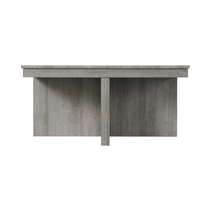 Uster Coffee Table W/Four storage Stools Grey