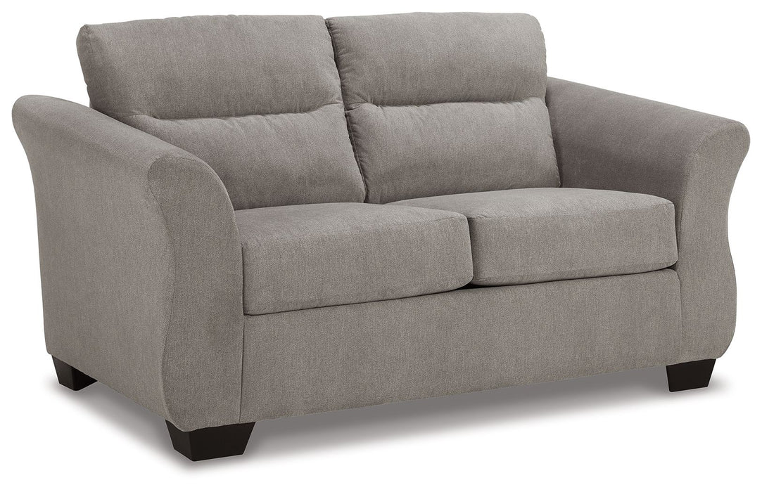 Miravel - Loveseat - Slate